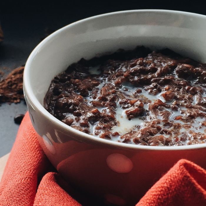 Champorado (Chocolate Rice Pudding)
