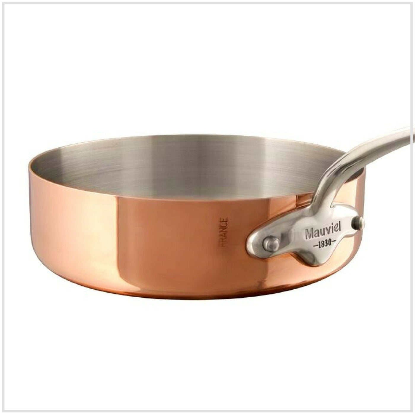 Mauviel M'150S Copper Saute Pan 24cm