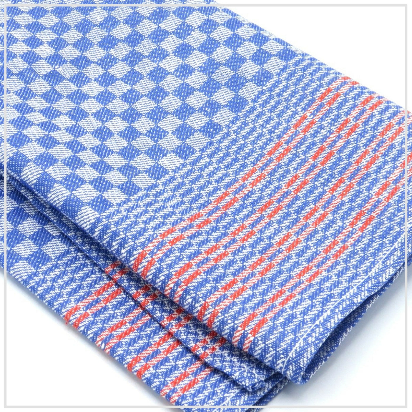 Redecker German Blue Linen/Cotton Dish Cloth