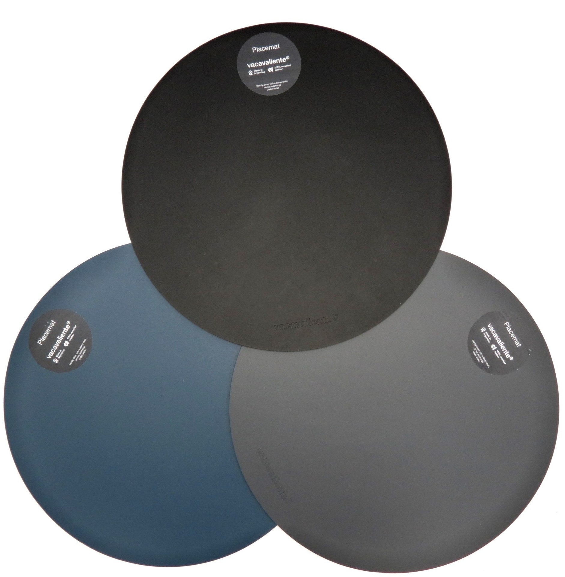 Patagonian Leather Placemat Circle