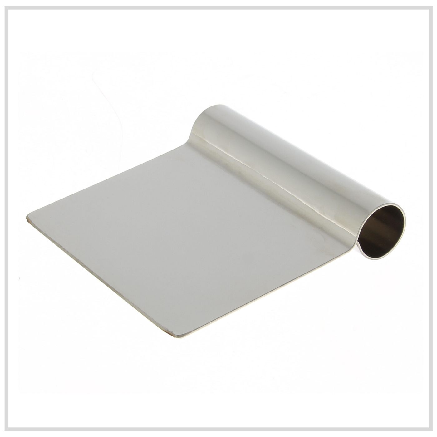 De Buyer Dough Scraper Steel - Stiff & Straight
