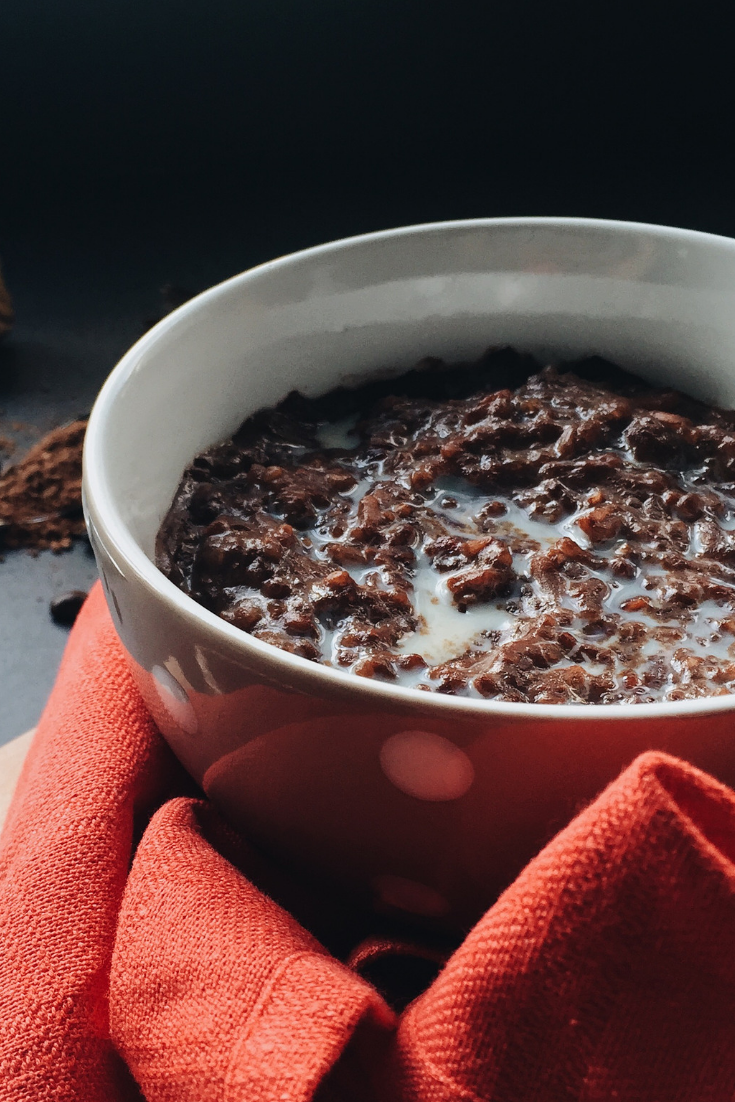 Champorado (Chocolate Rice Pudding) — The Triggerfish Cookshop