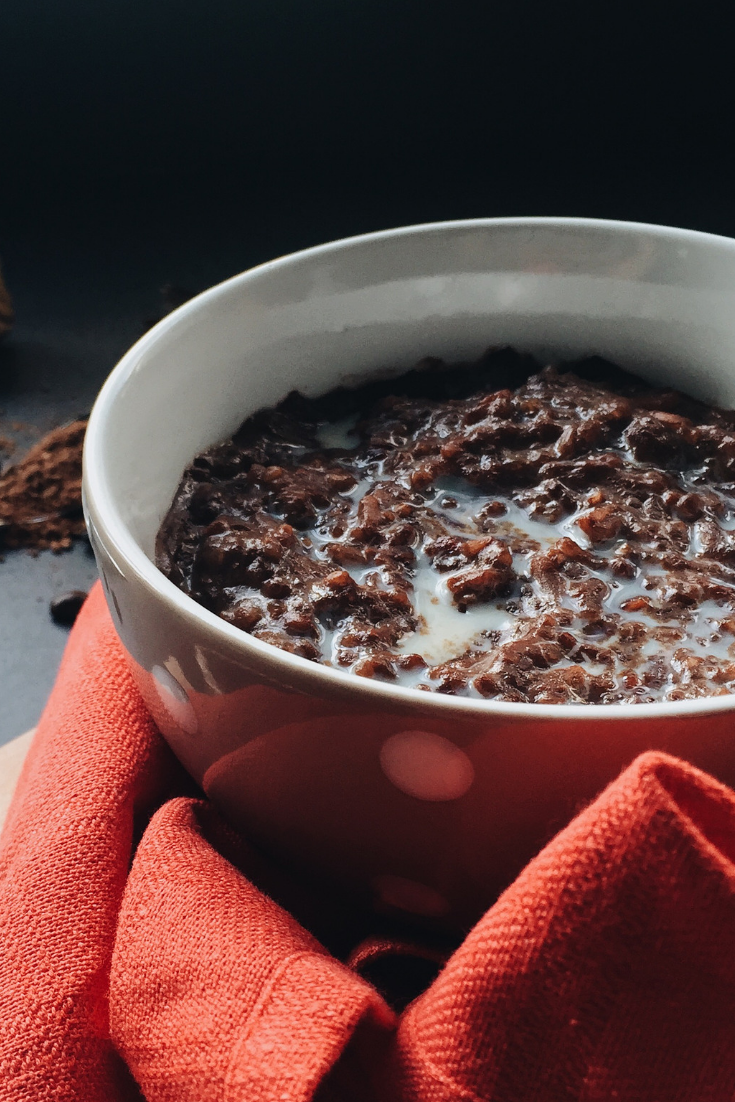 Champorado (Chocolate Rice Pudding)