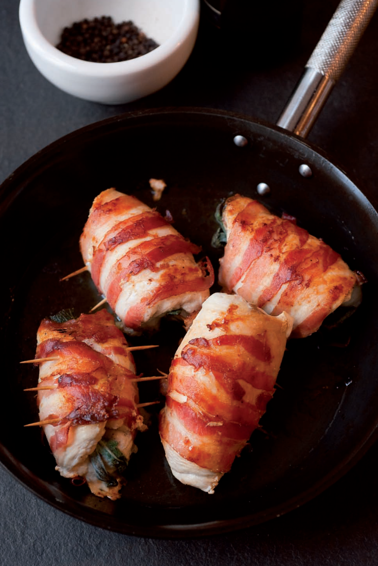 Chicken Roulades with Sage