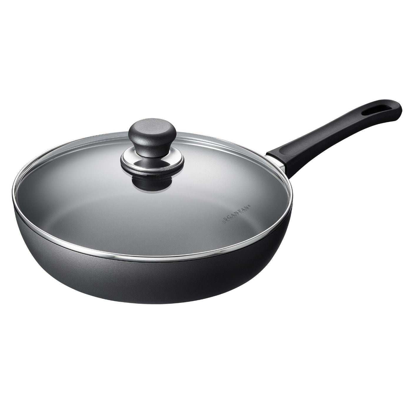 Scanpan Non Stick Classic Induction Saute Pan with Glass Lid - 24cm