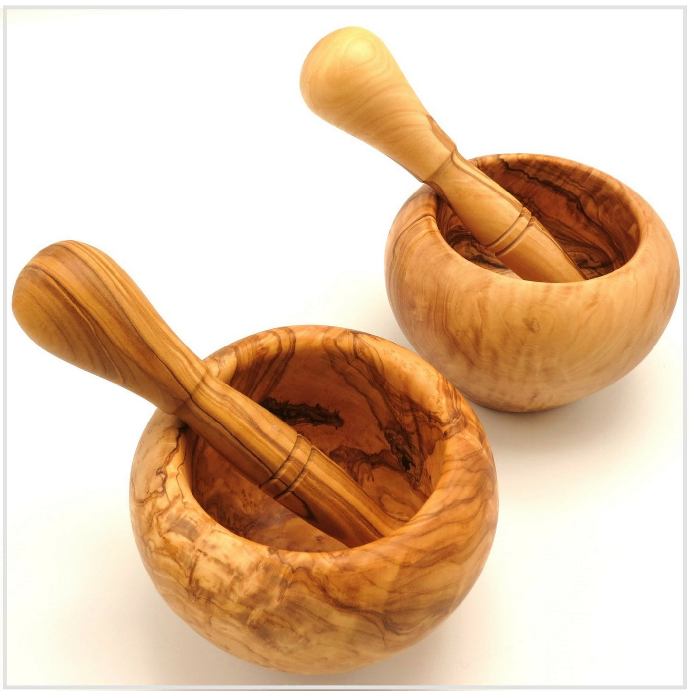 Berard Pestle & Mortar Olive Wood 12cm