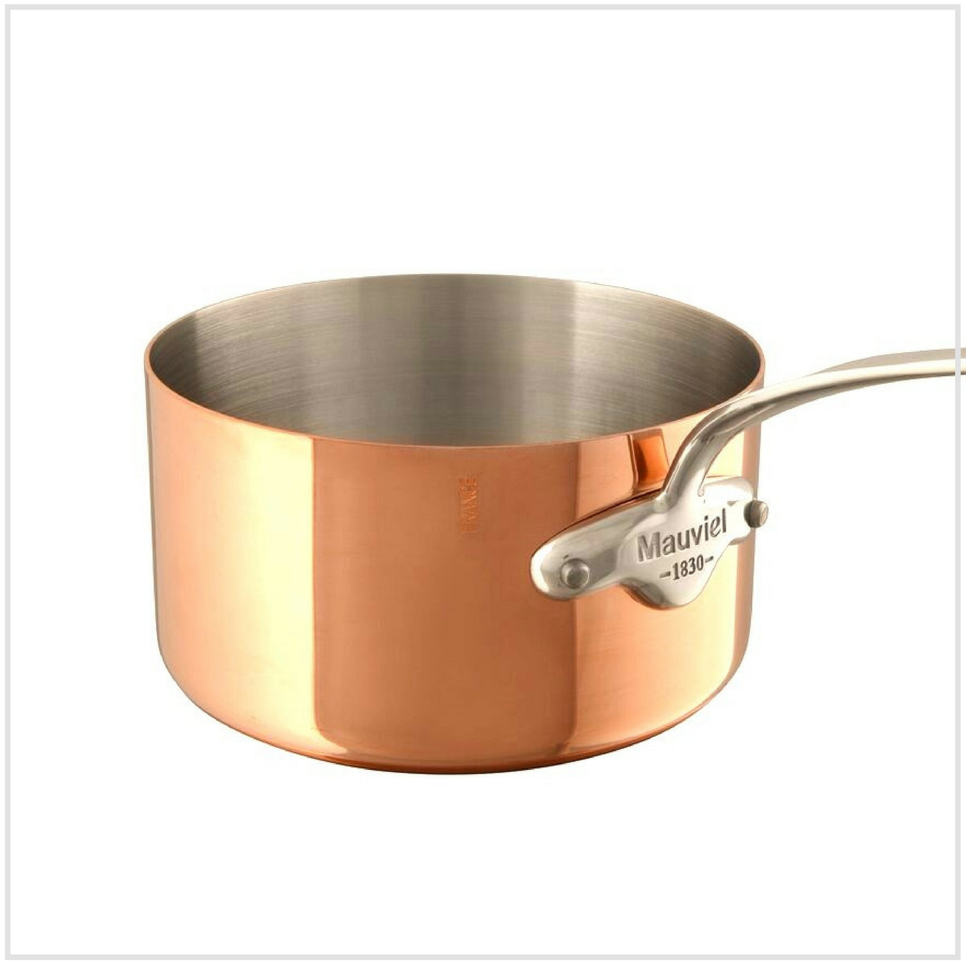 Mauviel M'150S Copper Saucepan - 16cm