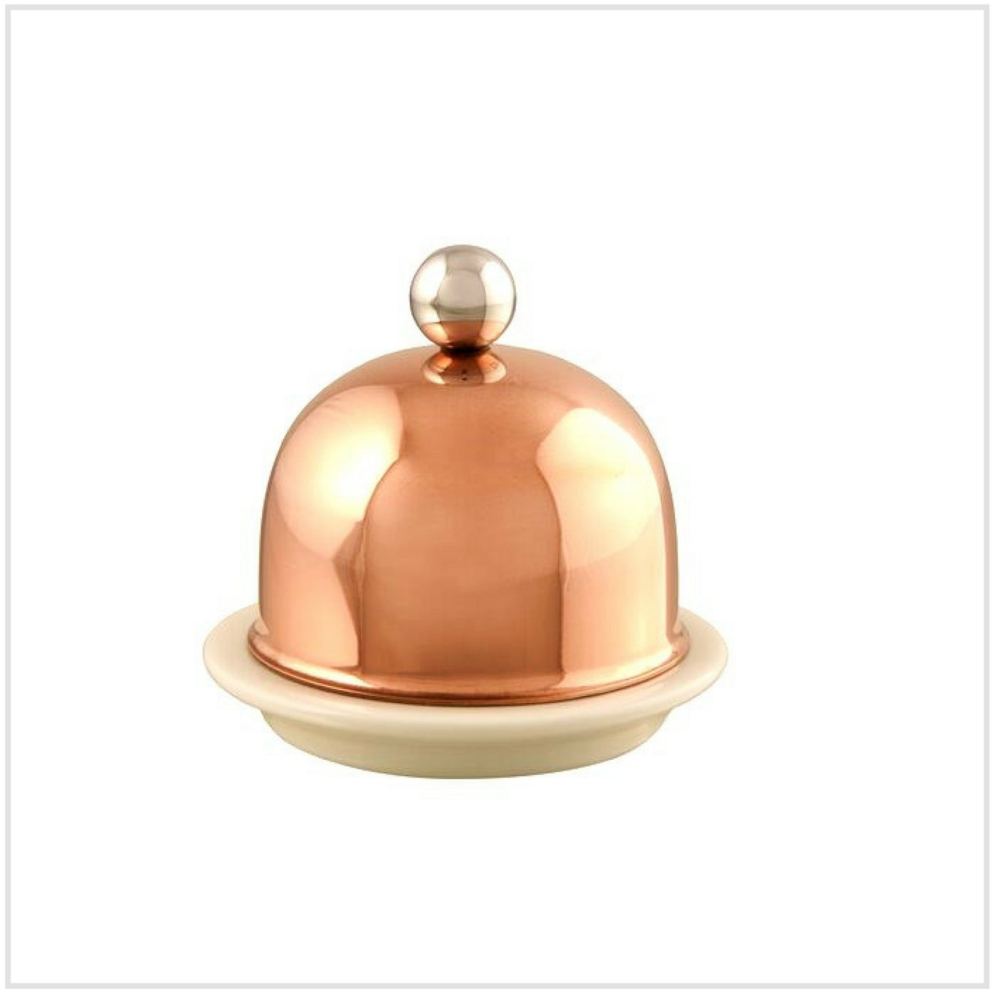 Mauviel M'Mini Copper Butter Dish - Bronze