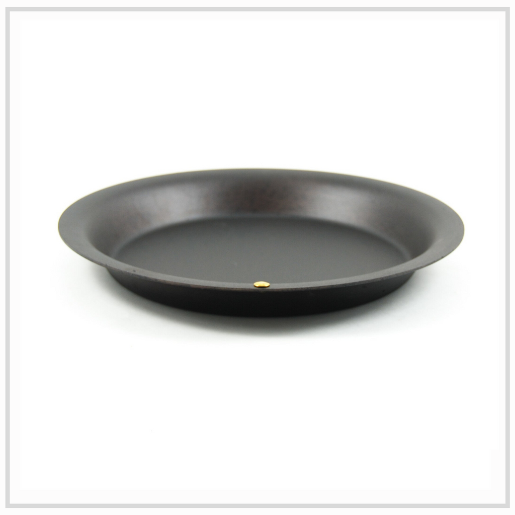 Spun Iron Pie Plate