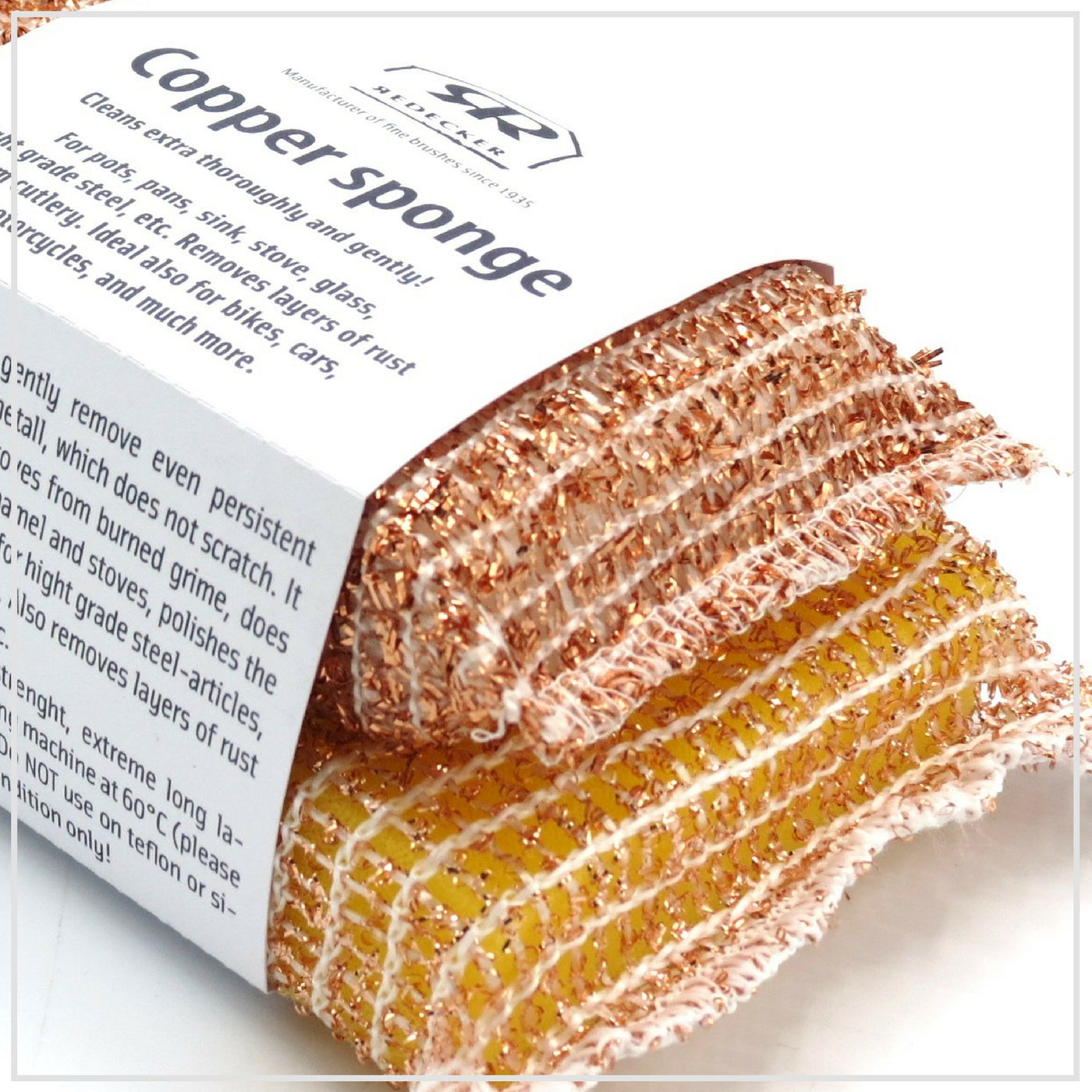 Redecker Copper Sponge 2 Pack